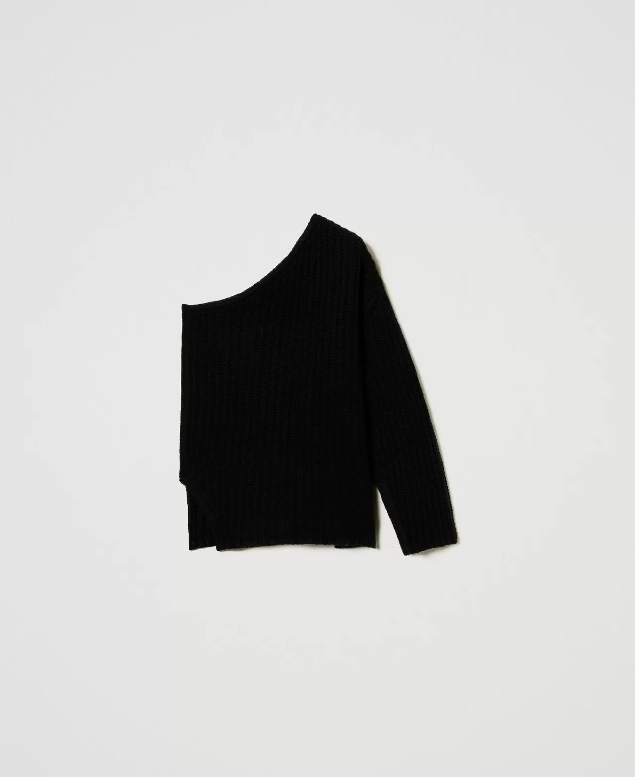 Maglie E Cardigan | TWINSET Milano Maglia 'Alice' In Lana E Cashmere Nero