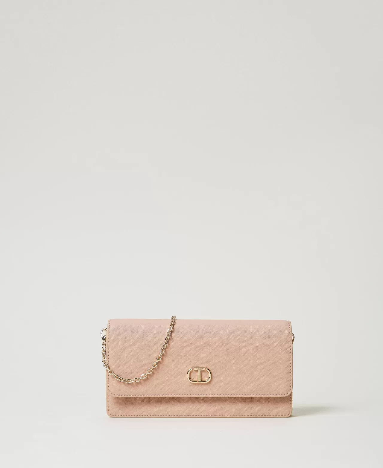 Mini Borse | Borse A Mano | TWINSET Milano Mini Borsa A Tracolla Con Oval T Rosa "Peachy Keen"