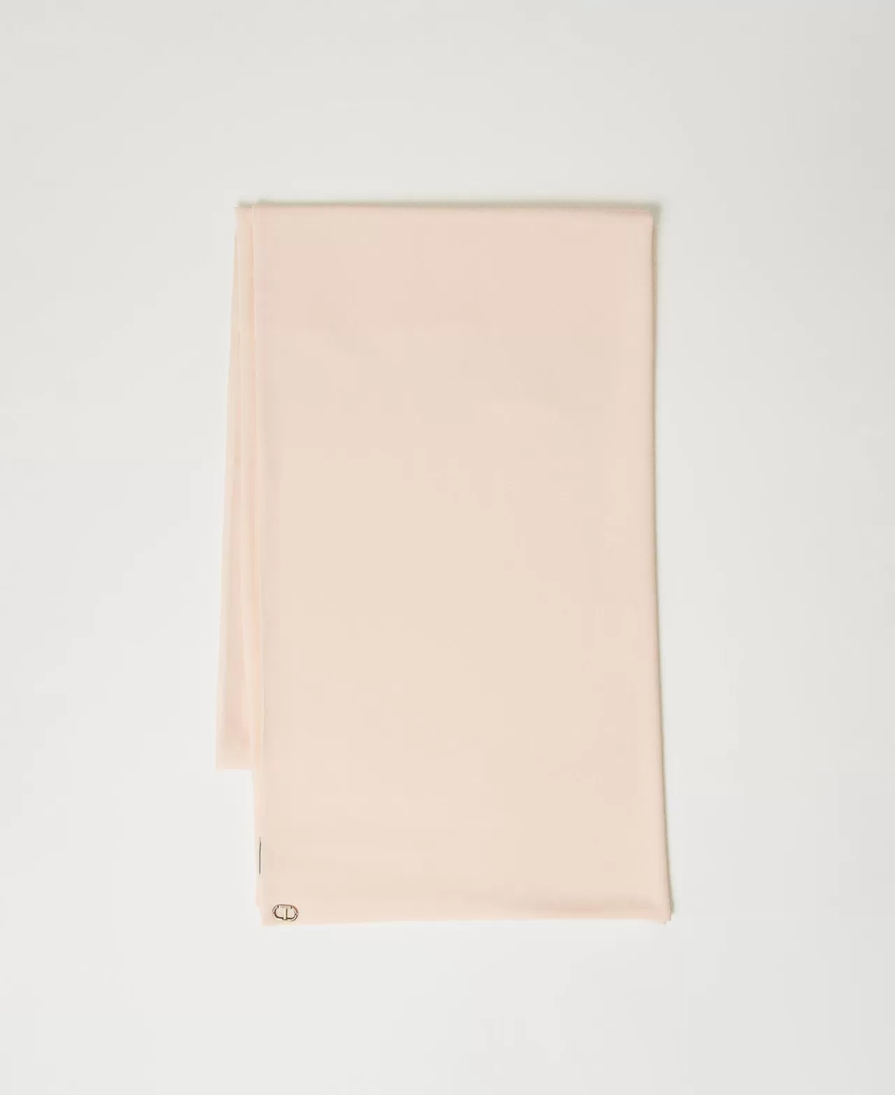 Sciarpe | TWINSET Milano Stola In Doppia Georgette Rosa "Peach Pink"